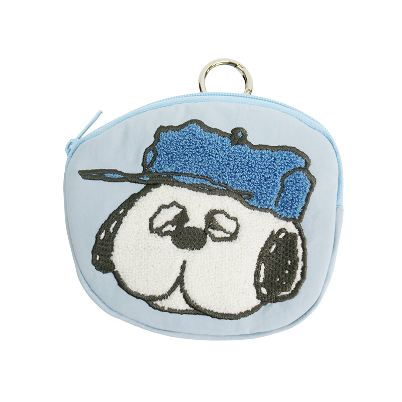 PEANUTS ダイカット刺繍パスポーチ オラフ